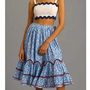 Like New 🐣 Mille Amalie Wrap Midi Skirt 🐥 XL